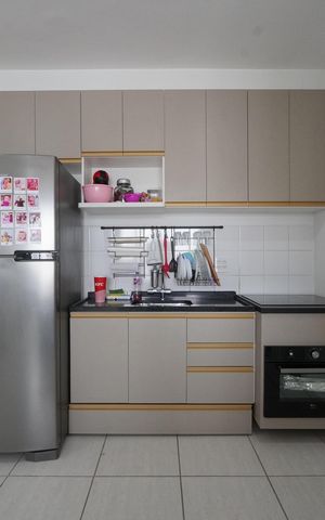 Studio à venda com 36m², 1 quarto e 1 vagaCozinha