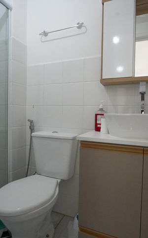 Studio à venda com 36m², 1 quarto e 1 vagaBanheiro