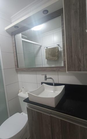 Apartamento à venda com 43m², 2 quartos e 1 vaga Apartamento à venda com 43m², 2 quartos e 1 vagaBanheiro