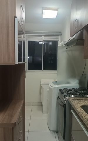 Apartamento à venda com 43m², 2 quartos e 1 vaga Apartamento à venda com 43m², 2 quartos e 1 vagaÁrea de serviço