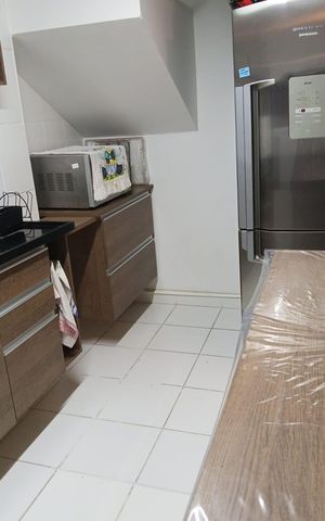 Casa de condomínio à venda com 84m², 3 quartos e 2 vagasCozinha