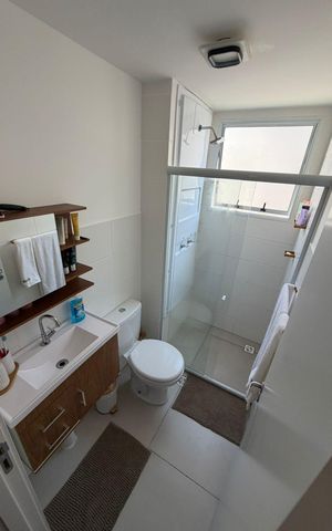 Apartamento para alugar com 44m², 2 quartos e 1 vaga Apartamento para alugar com 44m², 2 quartos e 1 vagaBanheiro