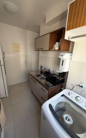Apartamento para alugar com 44m², 2 quartos e 1 vaga Apartamento para alugar com 44m², 2 quartos e 1 vagaÁrea de serviço