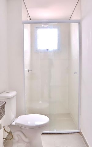 Studio para alugar com 26m², 1 quarto e sem vaga Studio para alugar com 26m², 1 quarto e sem vagaBanheiro