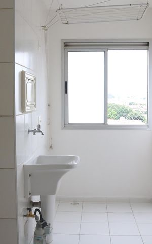 Apartamento à venda com 48m², 2 quartos e 1 vagaCozinha e Área de Serviço