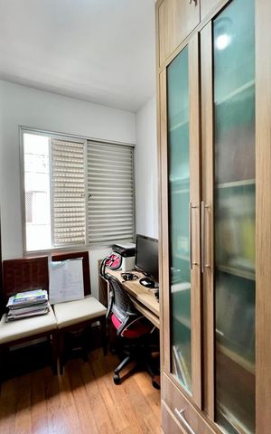 Apartamento à venda com 120m², 4 quartos e 2 vagasEscritório