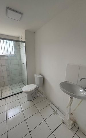Apartamento para alugar com 48m², 2 quartos e sem vaga Apartamento para alugar com 48m², 2 quartos e sem vagaBanheiro