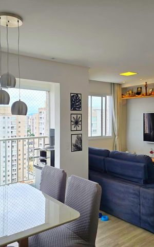 Apartamento à venda com 43m², 1 quarto e 1 vagaSala