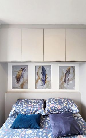 Apartamento à venda com 43m², 1 quarto e 1 vagaQuarto