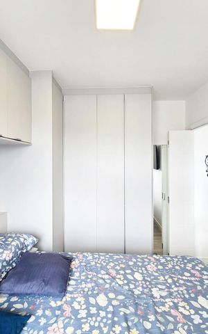 Apartamento à venda com 43m², 1 quarto e 1 vagaQuarto