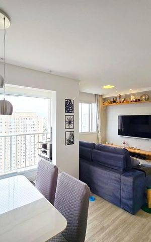 Apartamento à venda com 43m², 1 quarto e 1 vagaSala