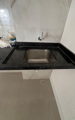 Apartamento à venda com 46m², 1 quarto e 1 vaga