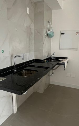 Apartamento à venda com 46m², 1 quarto e 1 vaga