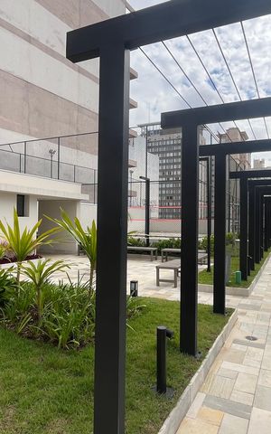 Apartamento à venda com 46m², 1 quarto e 1 vaga