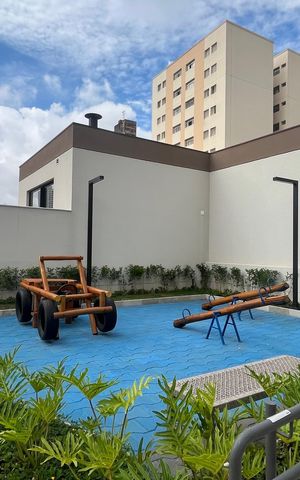 Apartamento à venda com 46m², 1 quarto e 1 vaga