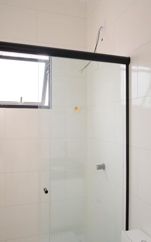 Apartamento à venda com 93m², 2 quartos e sem vagaBanheiro do Espaço Gourmet