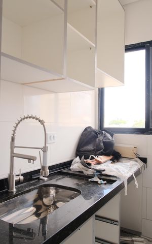 Apartamento à venda com 93m², 2 quartos e sem vagaCozinha e Área de Serviço