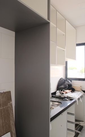 Apartamento à venda com 93m², 2 quartos e sem vagaCozinha e Área de Serviço