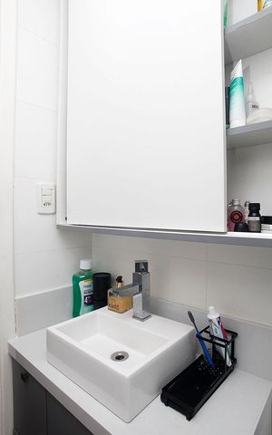 Apartamento à venda com 85m², 2 quartos e 1 vagaBanheiro 1