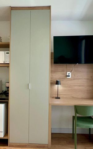Studio para alugar com 25m², 1 quarto e sem vaga Studio para alugar com 25m², 1 quarto e sem vagaStudio