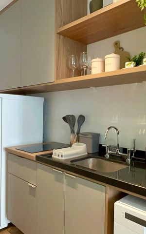 Studio para alugar com 25m², 1 quarto e sem vaga Studio para alugar com 25m², 1 quarto e sem vagaCozinha
