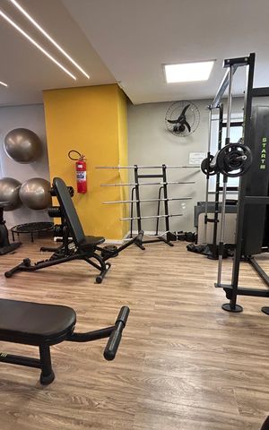 Apartamento à venda com 44m², 2 quartos e 1 vagaÁrea comum - Academia