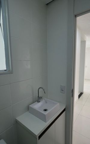 Apartamento à venda com 44m², 2 quartos e 1 vagaBanheiro