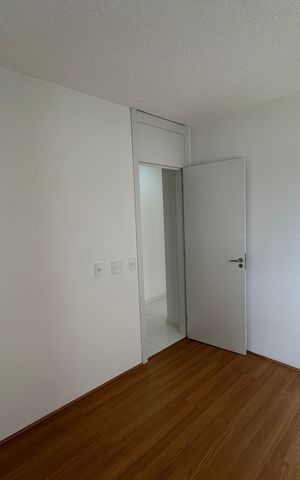 Apartamento à venda com 44m², 2 quartos e 1 vagaQuarto 2
