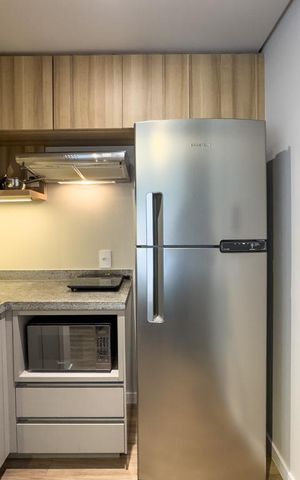 Studio à venda com 25m², 1 quarto e sem vagaCozinha