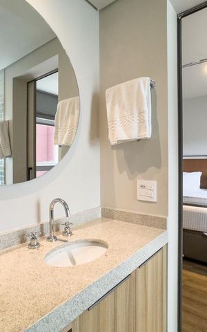Studio à venda com 25m², 1 quarto e sem vagaBanheiro