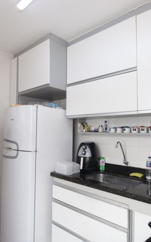 Casa de condomínio à venda com 110m², 3 quartos e sem vagaCozinha