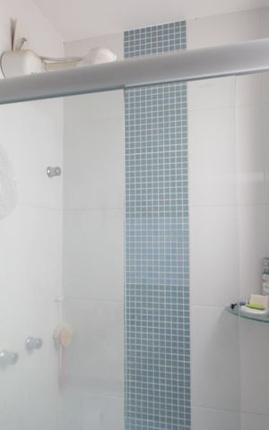 Casa de condomínio à venda com 110m², 3 quartos e sem vagaBanheiro da suíte