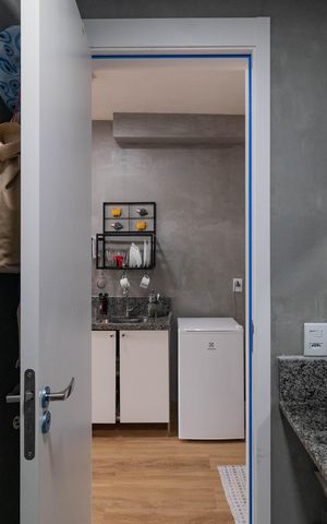 Studio à venda com 25m², 1 quarto e sem vaga Studio à venda com 25m², 1 quarto e sem vagaBanheiro