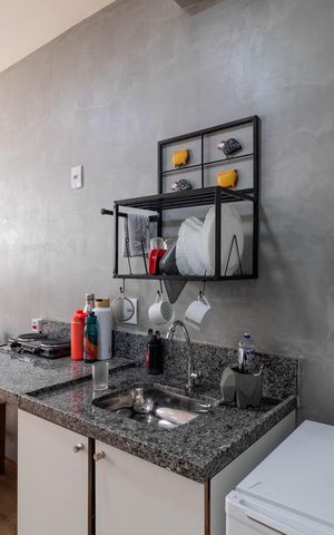 Studio à venda com 25m², 1 quarto e sem vaga Studio à venda com 25m², 1 quarto e sem vagaCozinha