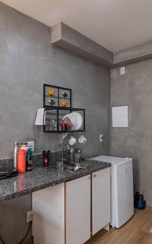 Studio à venda com 25m², 1 quarto e sem vaga Studio à venda com 25m², 1 quarto e sem vagaCozinha