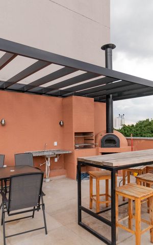 Studio à venda com 25m², 1 quarto e sem vaga Studio à venda com 25m², 1 quarto e sem vagaChurrasqueira