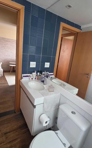 Apartamento à venda com 69m², 2 quartos e 2 vagas Apartamento à venda com 69m², 2 quartos e 2 vagasBanheiro