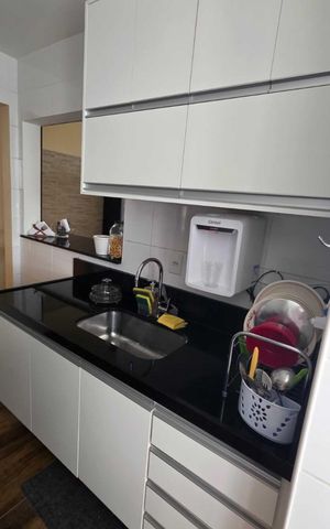 Apartamento à venda com 69m², 2 quartos e 2 vagas Apartamento à venda com 69m², 2 quartos e 2 vagasCozinha