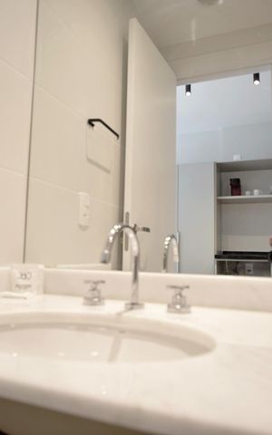 Studio à venda com 27m², 1 quarto e sem vagaBanheiro