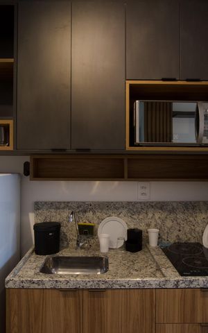 Apartamento para alugar com 31m², 1 quarto e sem vaga