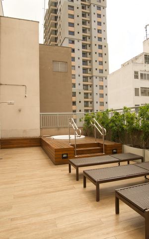 Apartamento para alugar com 31m², 1 quarto e sem vaga