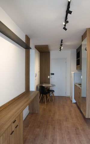 Apartamento para alugar com 31m², 1 quarto e sem vaga
