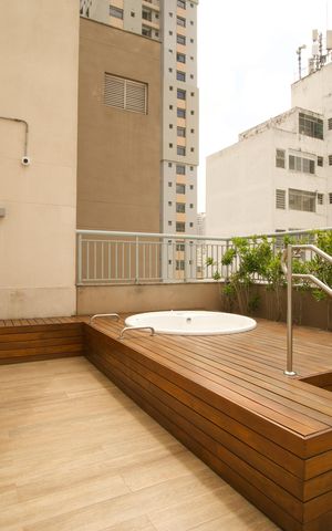 Apartamento para alugar com 31m², 1 quarto e sem vaga