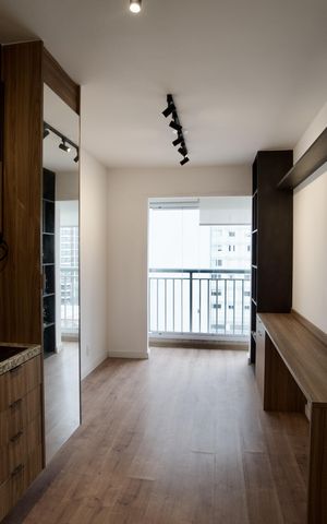 Apartamento para alugar com 31m², 1 quarto e sem vaga