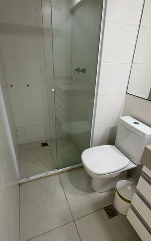 Apartamento para alugar com 49m², 1 quarto e 1 vaga Apartamento para alugar com 49m², 1 quarto e 1 vagaBanheiro da Suíte