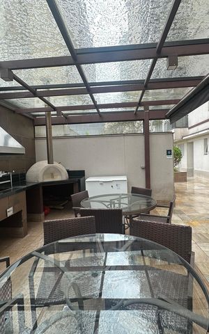 Apartamento para alugar com 49m², 1 quarto e 1 vaga Apartamento para alugar com 49m², 1 quarto e 1 vagaÁrea comum - Churrasqueira