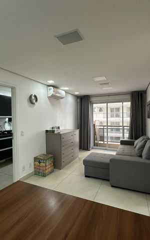 Apartamento para alugar com 49m², 1 quarto e 1 vaga Apartamento para alugar com 49m², 1 quarto e 1 vagaSala