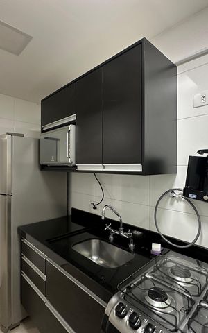 Apartamento para alugar com 49m², 1 quarto e 1 vaga Apartamento para alugar com 49m², 1 quarto e 1 vagaCozinha