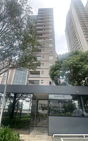 Apartamento para alugar com 49m², 1 quarto e 1 vaga Apartamento para alugar com 49m², 1 quarto e 1 vagaFachada