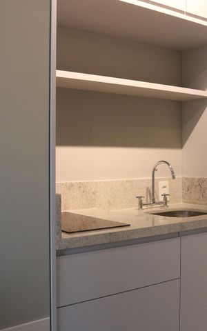 Studio à venda com 26m², 1 quarto e sem vagaCozinha